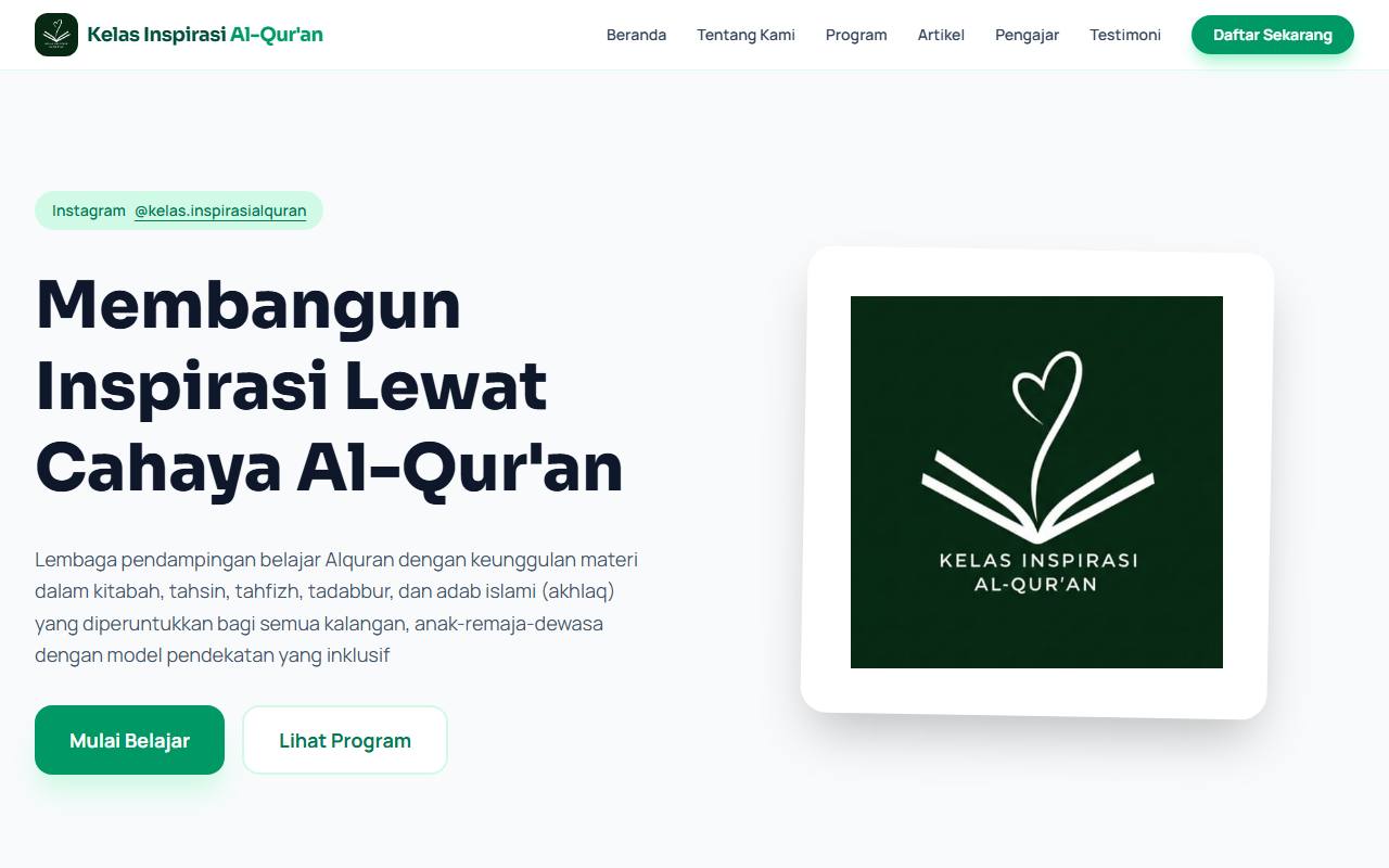 Preview Kelas Inspirasi Quran